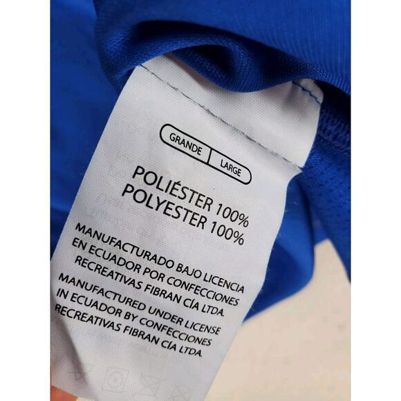 Marathon 2012 Barcelona SC Home Jersey Shirt Mens L Yellow Multi Soccer SS - Picture 6 of 14